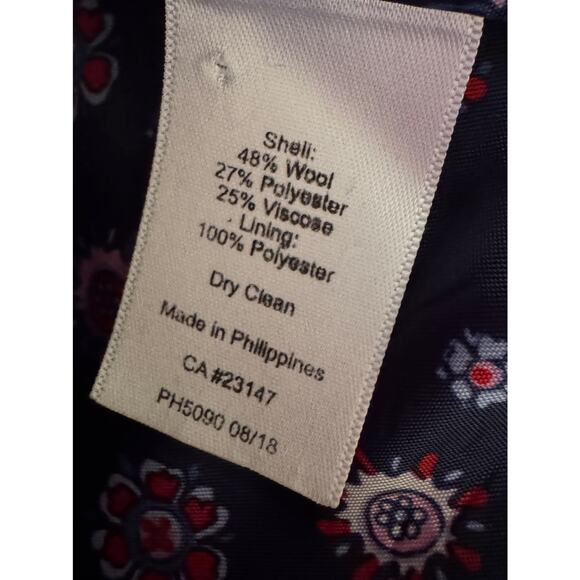 Talbot's Hot Pink 2P Aberdeen Wool Blazer Coat Jacket Lined Classy Office Work - Picture 7 of 9